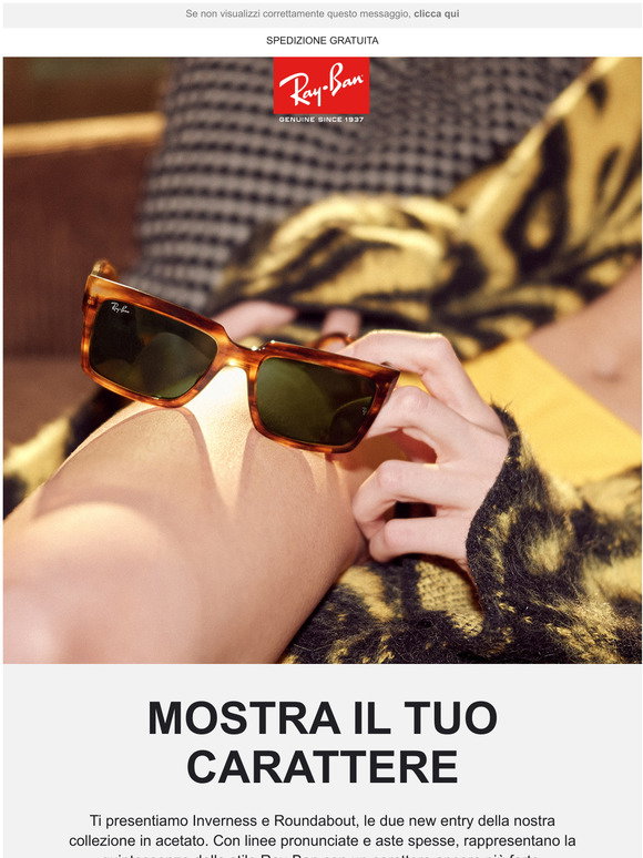 Ray-Ban: Ray-Ban presenta: Inverness e Roundabout | Milled