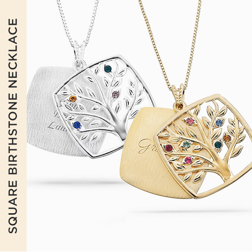 Things Remembered Family Tree Frames + Family Tree Jewelry Milled