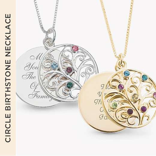 Things Remembered Family Tree Frames + Family Tree Jewelry Milled