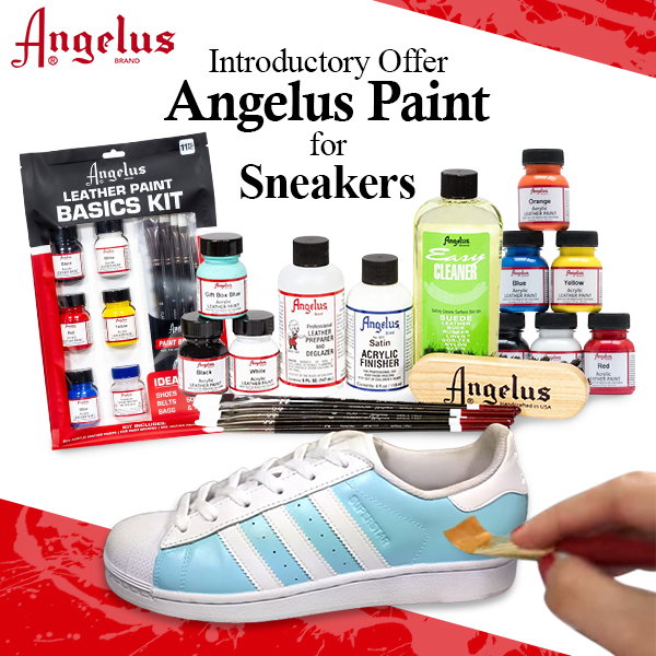 Angelus Acrylic Leather Paint /Dye - Leather & Vinyl - 1 Fl Oz Sneaker  Paint Color Popscicle Green 