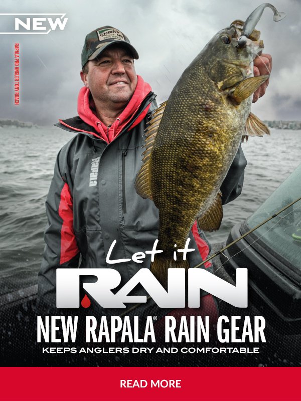 Rapala: Let it Rain! New Rapala Rain Gear Keeps Anglers Dry and Comfortable