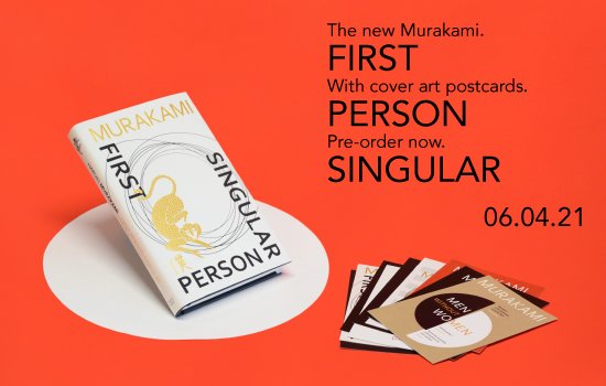Haruki Murakami SIGNED BOOK First Person Singular 1ST EDITION Hardcover PREORDER 