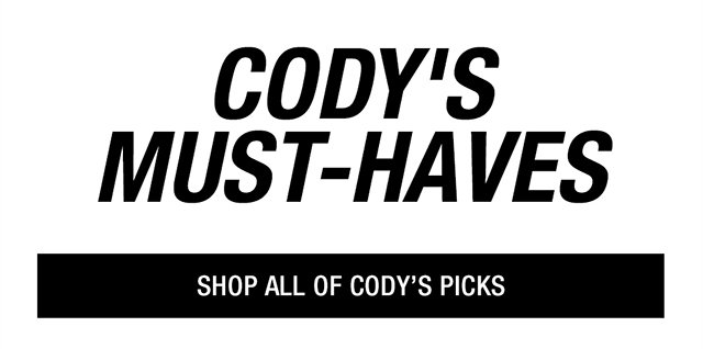 Shop All of Cody's Picks 