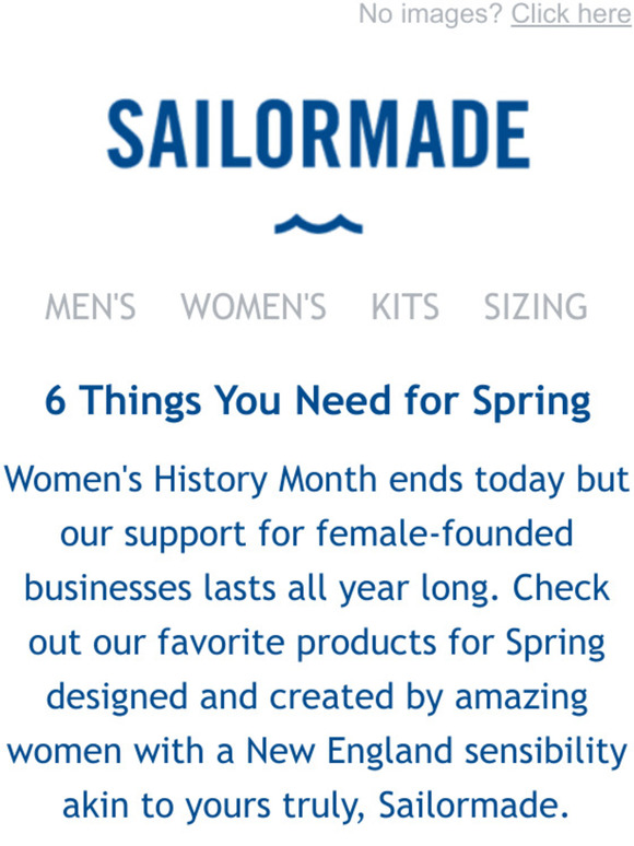 6 things you need for Spring