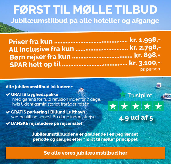 Primotours.dk: Vores mest populre feriefavoritter | Milled