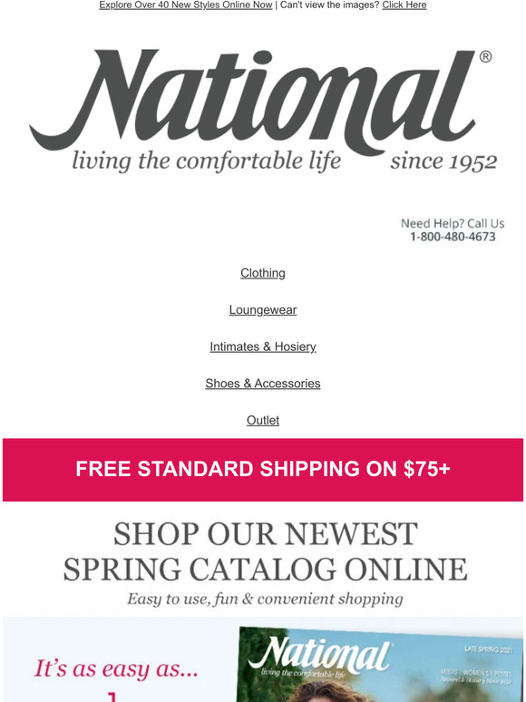 ShopNational Shop our NEW Spring Catalog Virtually Milled