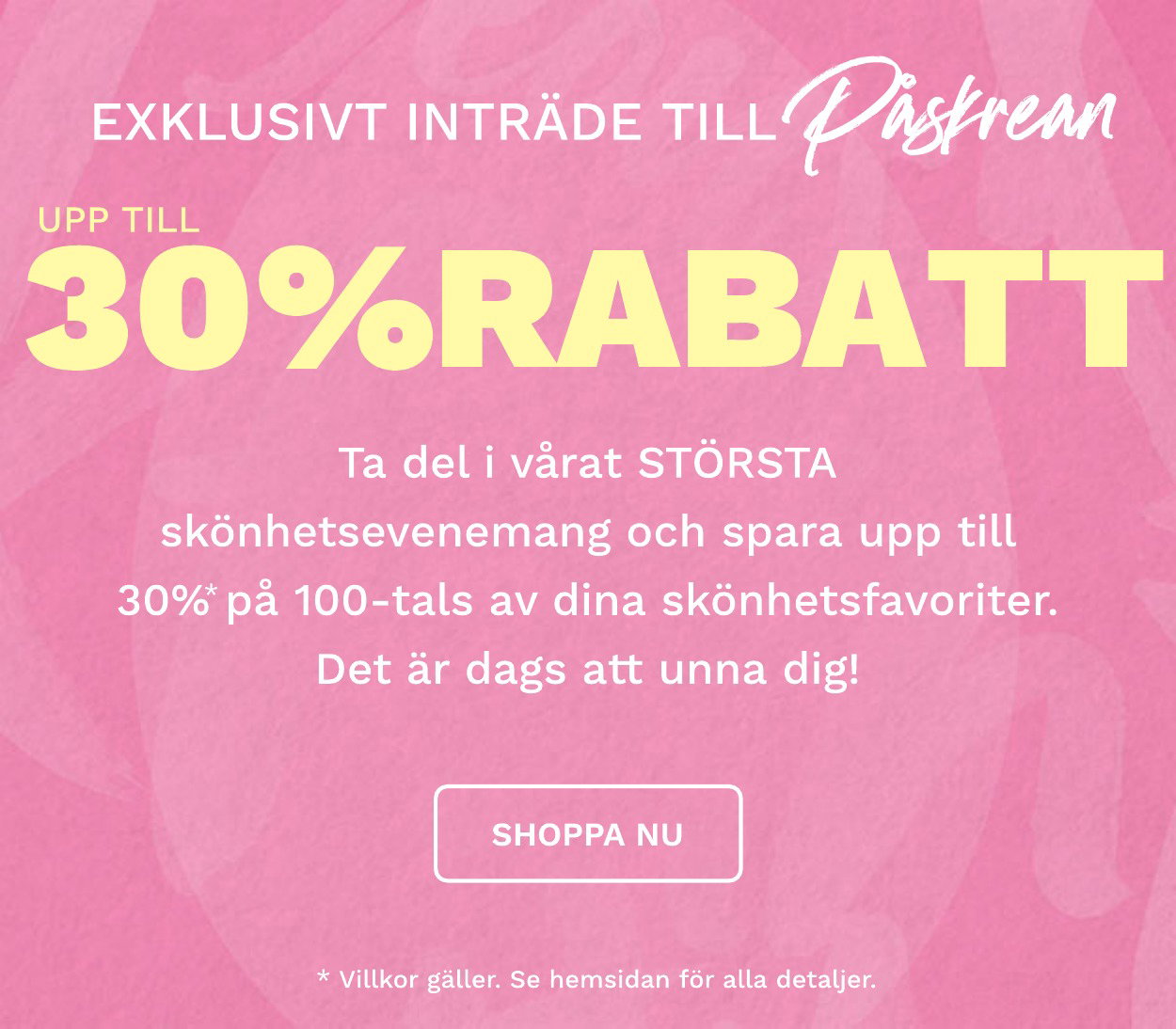 lookfantastic SE: Du r Frst I Kn Till Pskrean! Milled