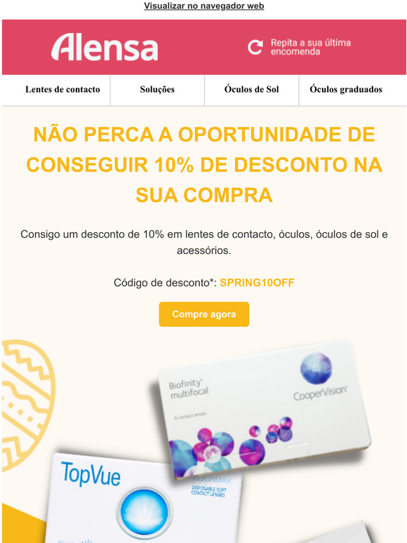 No deixe de comprar com um desconto