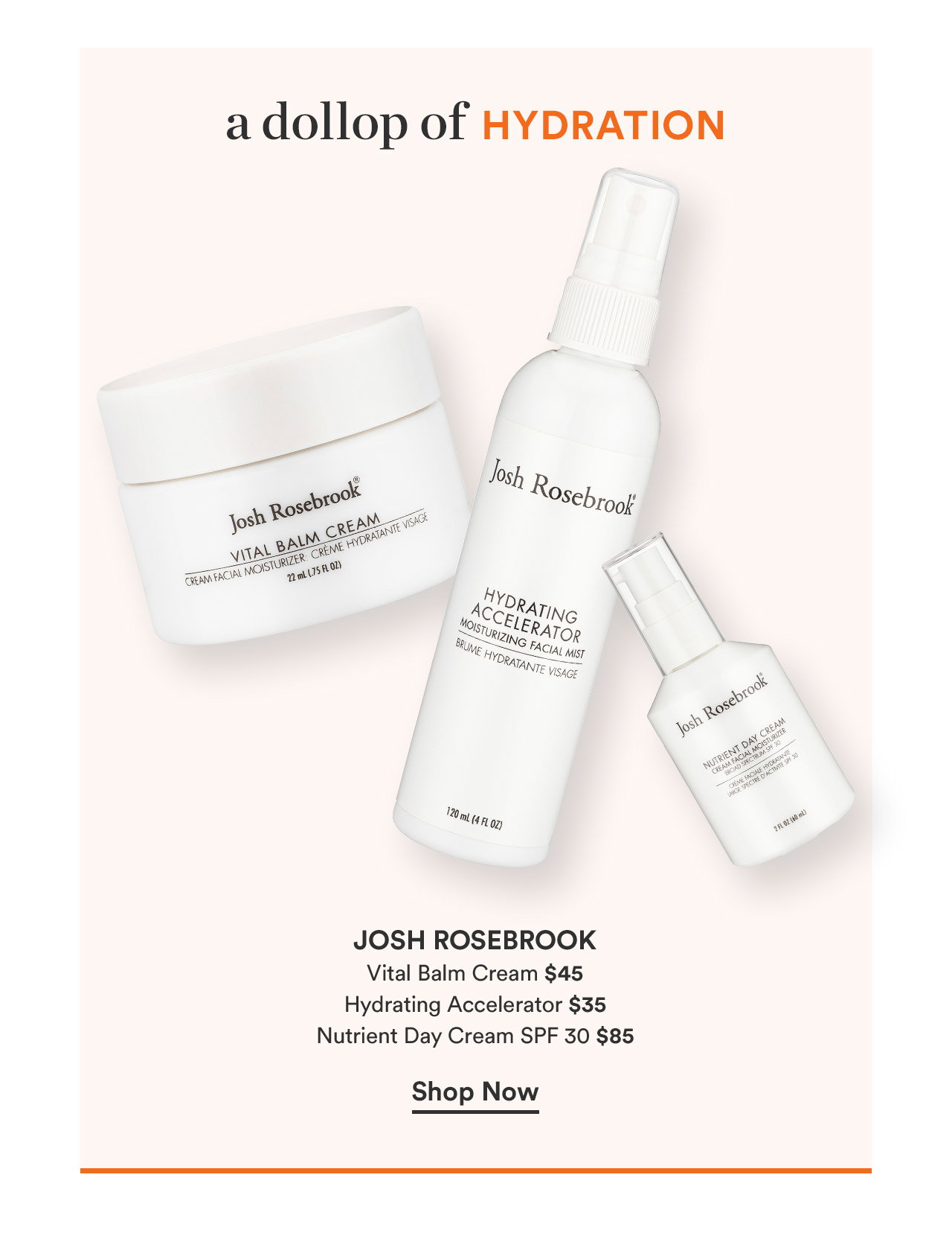 A dollop of hydration | Josh Rosebrook