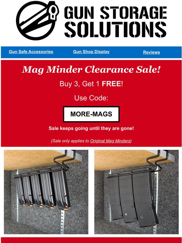    Mag Storage Sale! Coupon Code Inside 