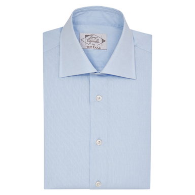 Light Blue Cotton Classic Shirt
