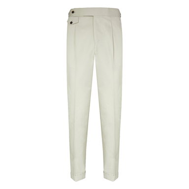 Beige Loro Piana Cotton Sport Trousers