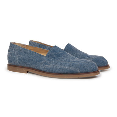 Blue Denim Loafers