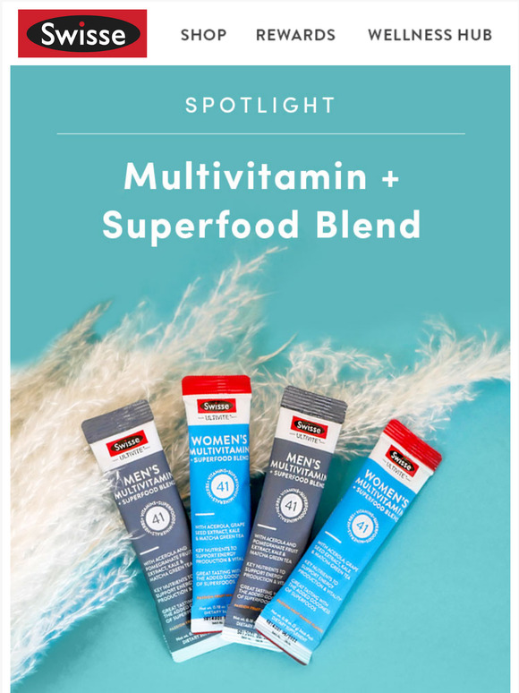 Multivitamins + Superfoods = 