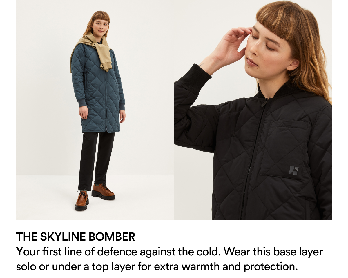 frank and oak skyline maxi bomber