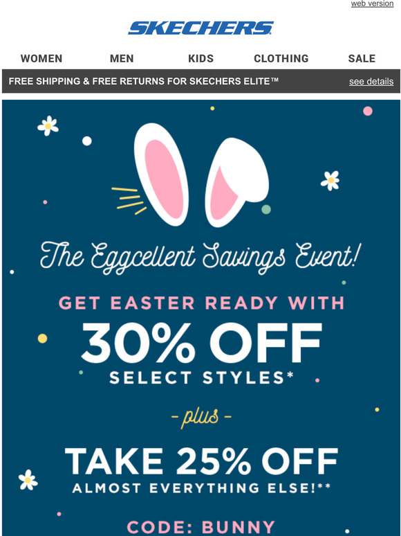 skechers easter sale