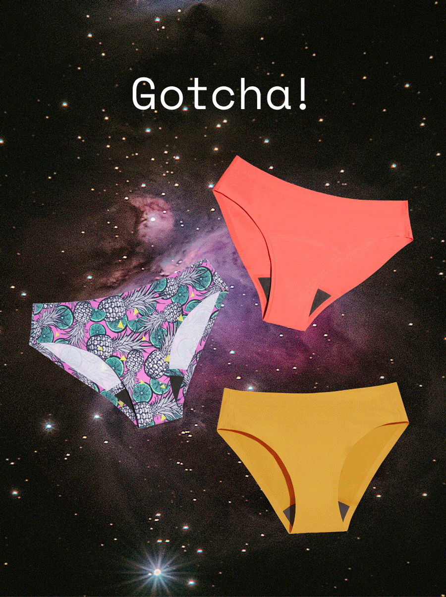 Kt by Knix: Period Underwear is going to SPACE