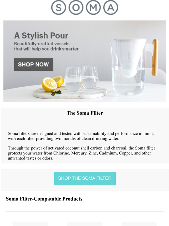 Drink Smarter with Filtered by Soma