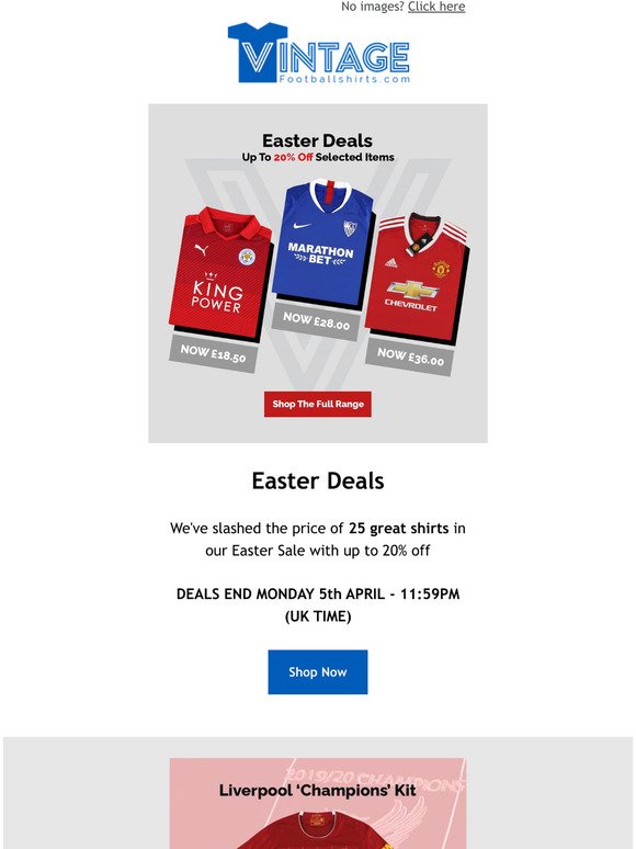 Easter Price Cuts 