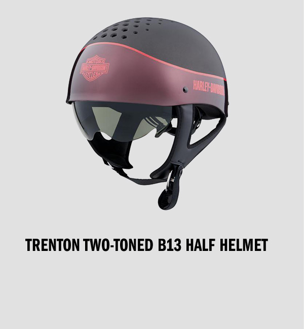 harley trenton b13 half helmet