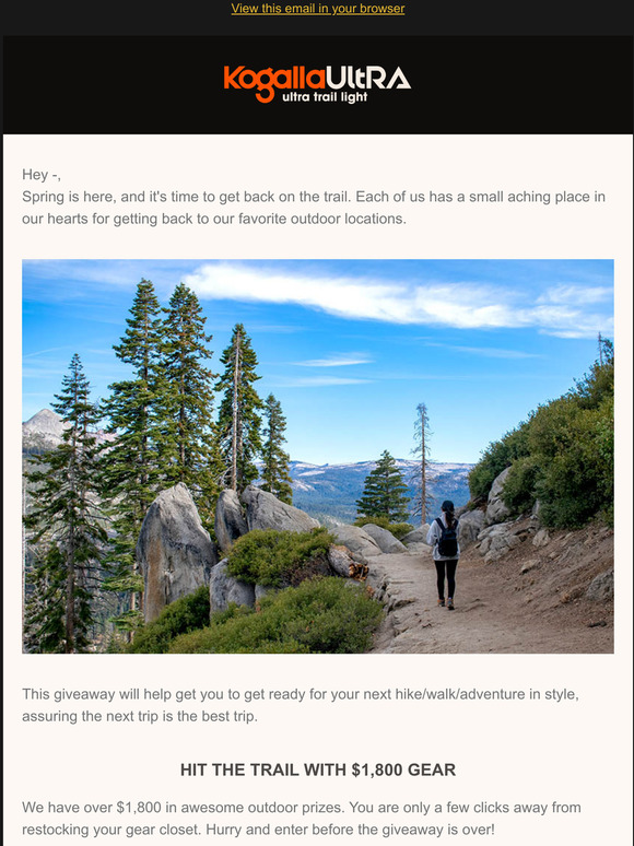Last chance to win some awesome gear!