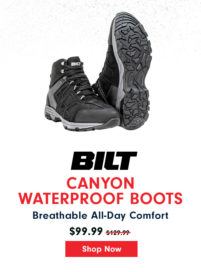 bilt canyon waterproof boots