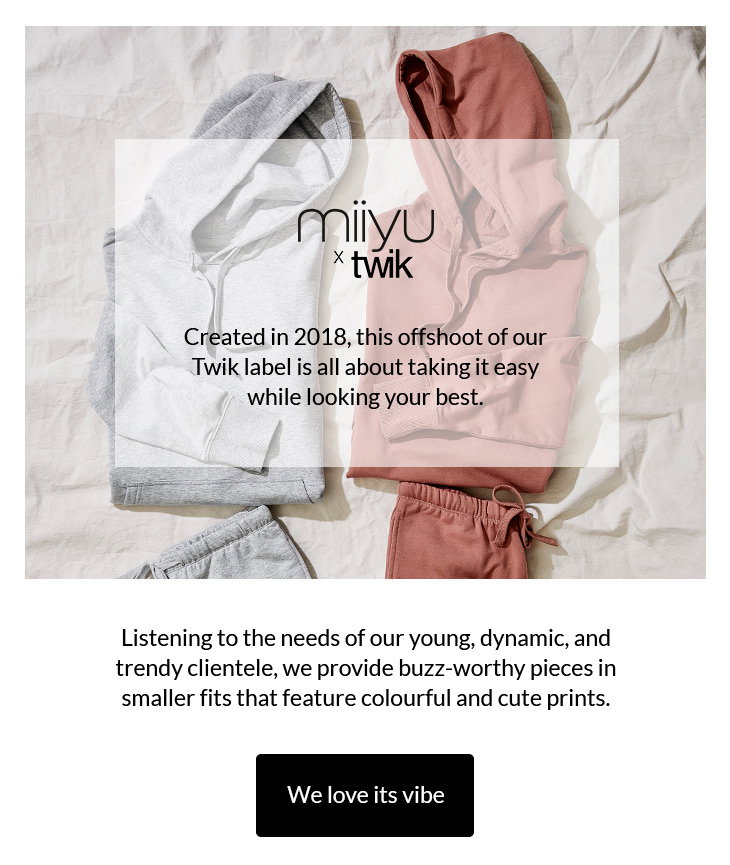 simons: Miiyu: sophisticated lingerie & loungewear