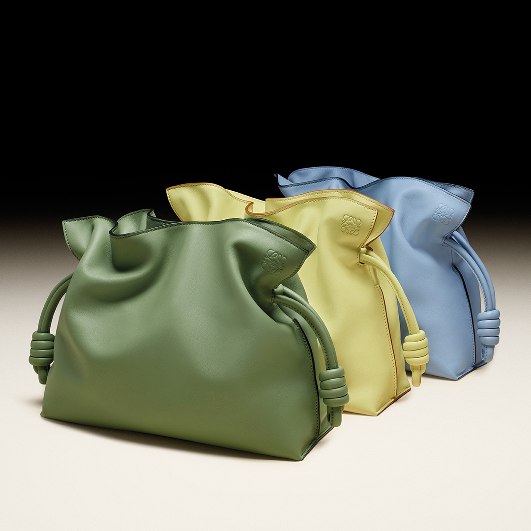 LOEWE launches new Goya statement bags in smooth silk calfskin and vibrant  colours