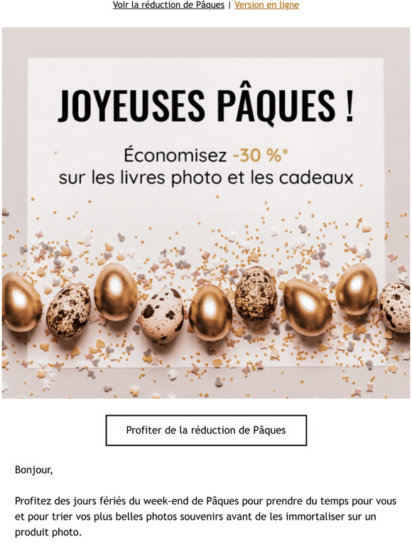 Notre conseil pour le week-end de Pques