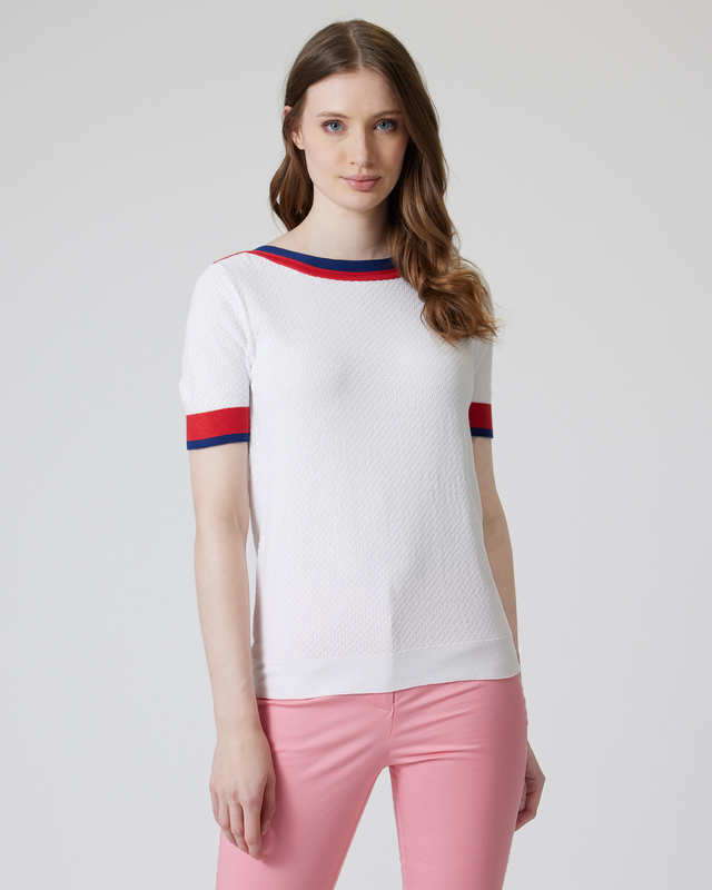 Pullover maritim Supima Cotton