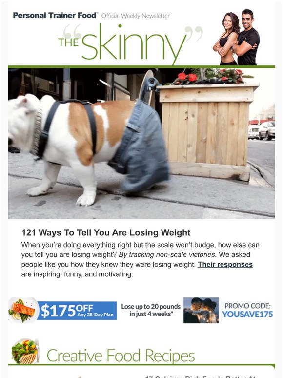 121 Ways To Tell You Are Losing Weight