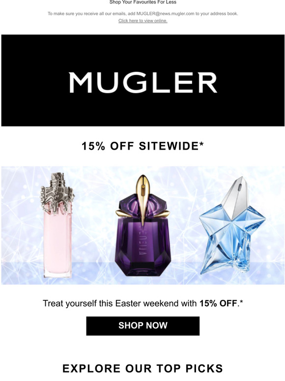 alien mugler black friday