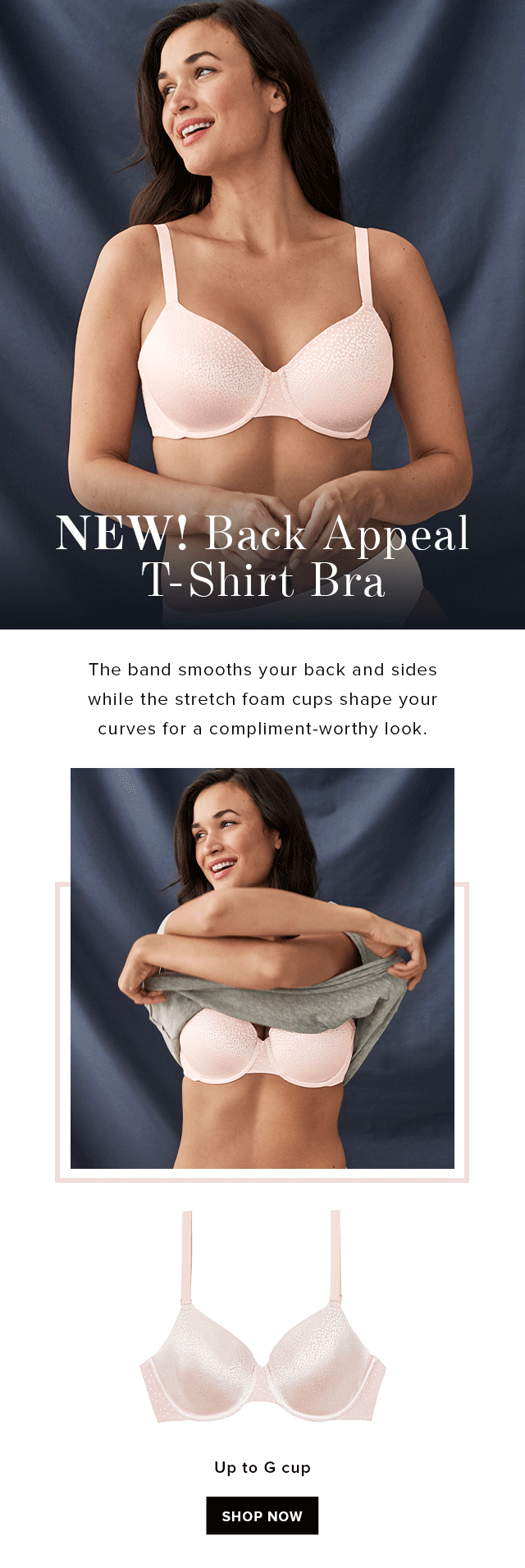 Back Appeal® T-Shirt Bra