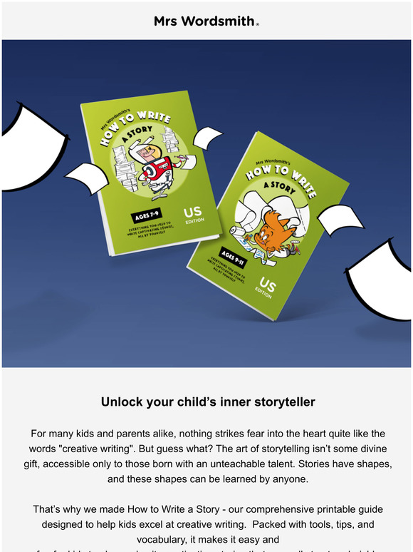 Creative writing talent is something kids can learn! Heres how