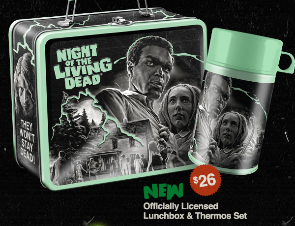 Night of the Living Dead Lunchbox & Thermos Set