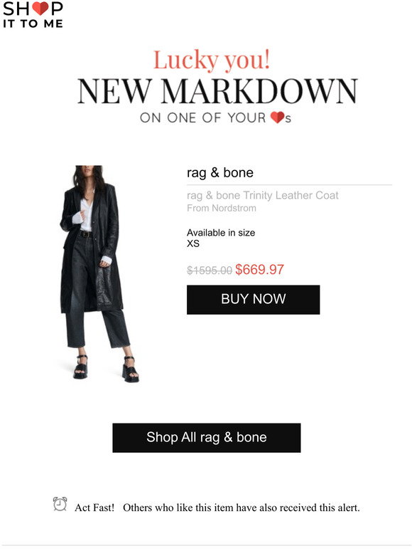 rag \u0026 bone Trinity Leather Coat 