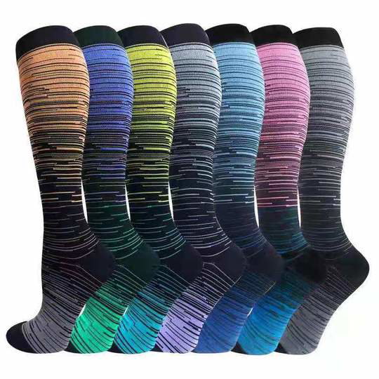 ROYALUCK Best Compression Socks (7/8 Pairs) for Women & Men  Compression  socks, Knee high compression socks, Support stockings