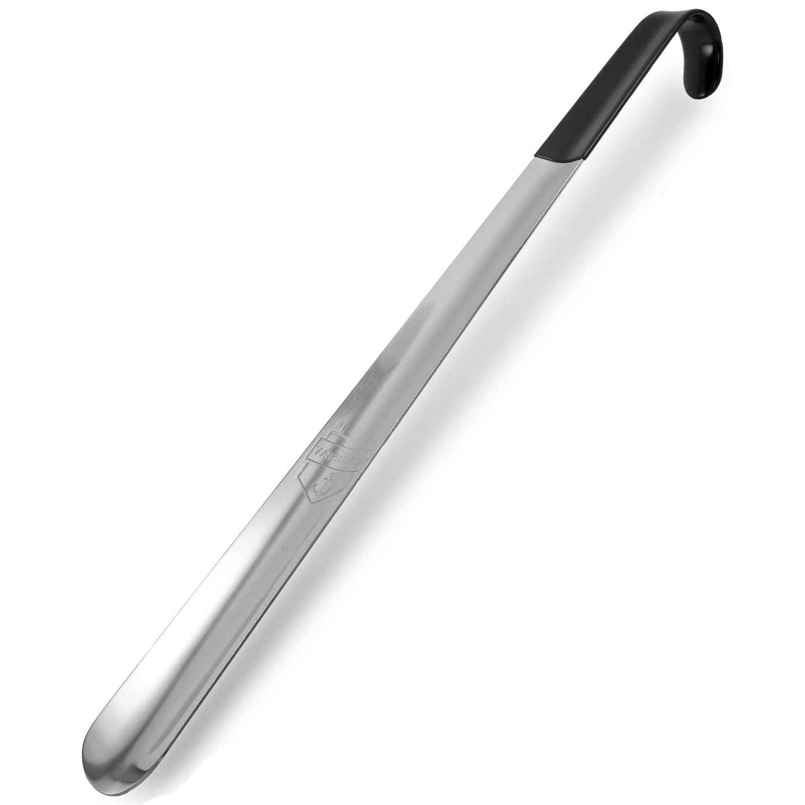 Image of 16.5″ Long Handled Metal Shoe Horn with Comfort Grip