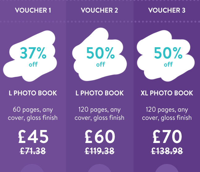 Choose your photo book voucher