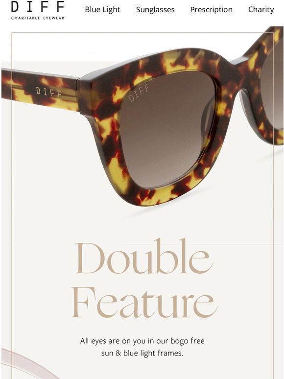 DIFF Eyewear All Together Now BOGO Frames!! Milled