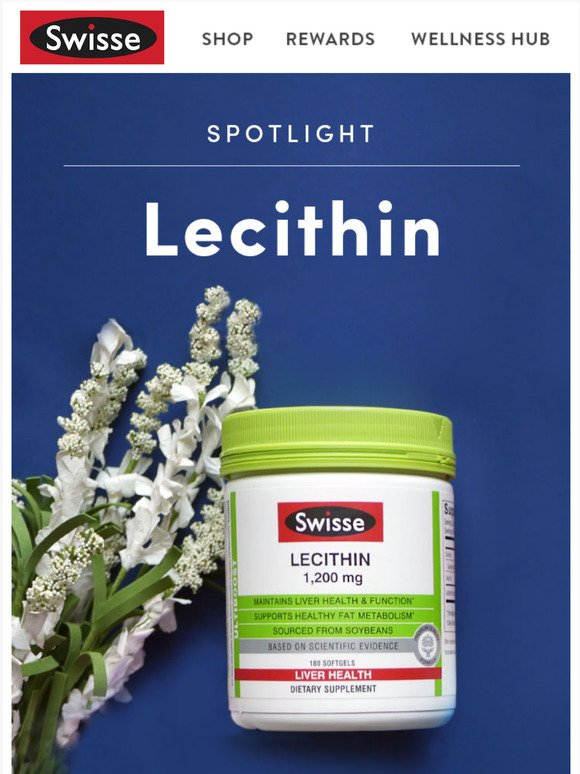Lecithin is for livers.