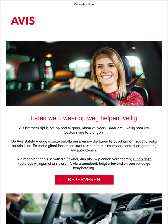 Laten we u weer op weg helpen, veilig