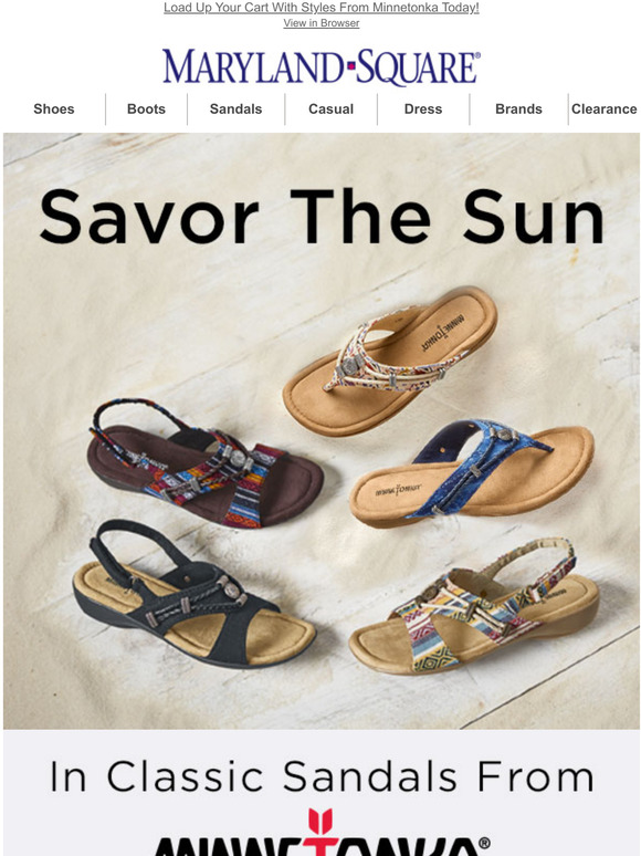 maryland square sandals