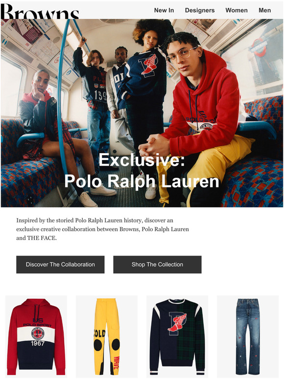 ralph lauren x browns