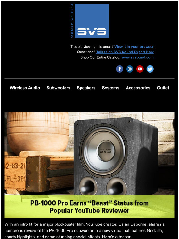 Svs Home Audio Speakers Subwoofers Svs Pb 00 Pro Rocks Bassaholic Award And Secret Av Receiver Setup Tips Revealed Milled