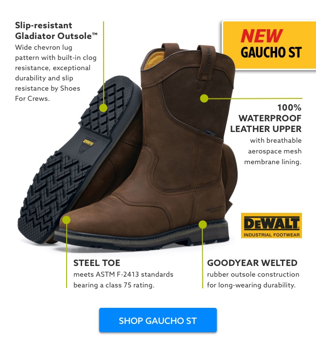 dewalt gaucho boots