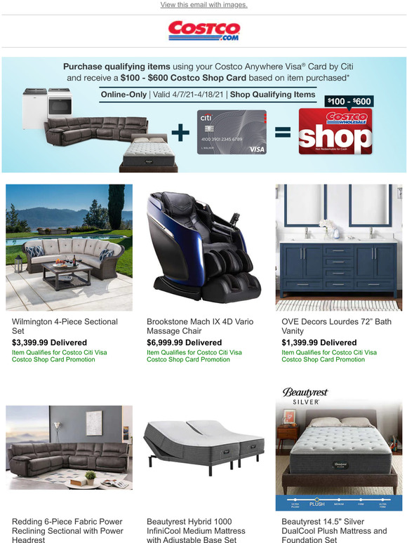 Costco STARTS TODAY! Purchase Select Items with Your Costco Anywhere