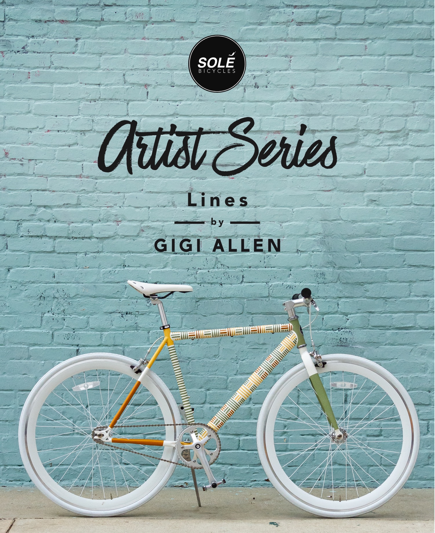 Solé Bicycles: Artist Series | Gigi Allen | Milled