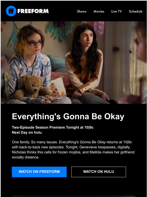 shows premiering tonight