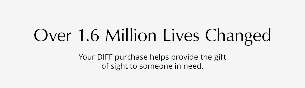Over 1.6 Million Lives Changed